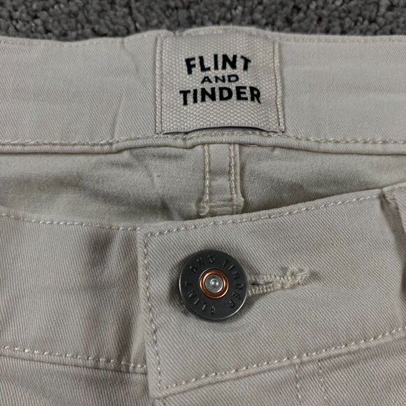 Flint And Tinder Chino Pants 34x32 Actual 36x32 Salt Everyday Chino 365 Straight - Picture 5 of 14